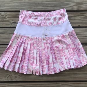 Dior pink monogram skirt